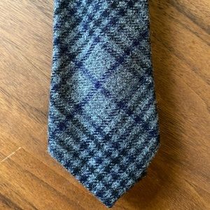 J. Crew plaid wool tie
